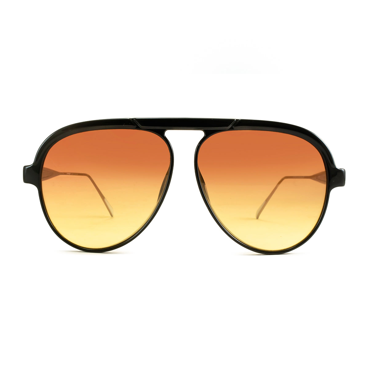 Paris Metal Negro Brillo Lente Sunset Degrade