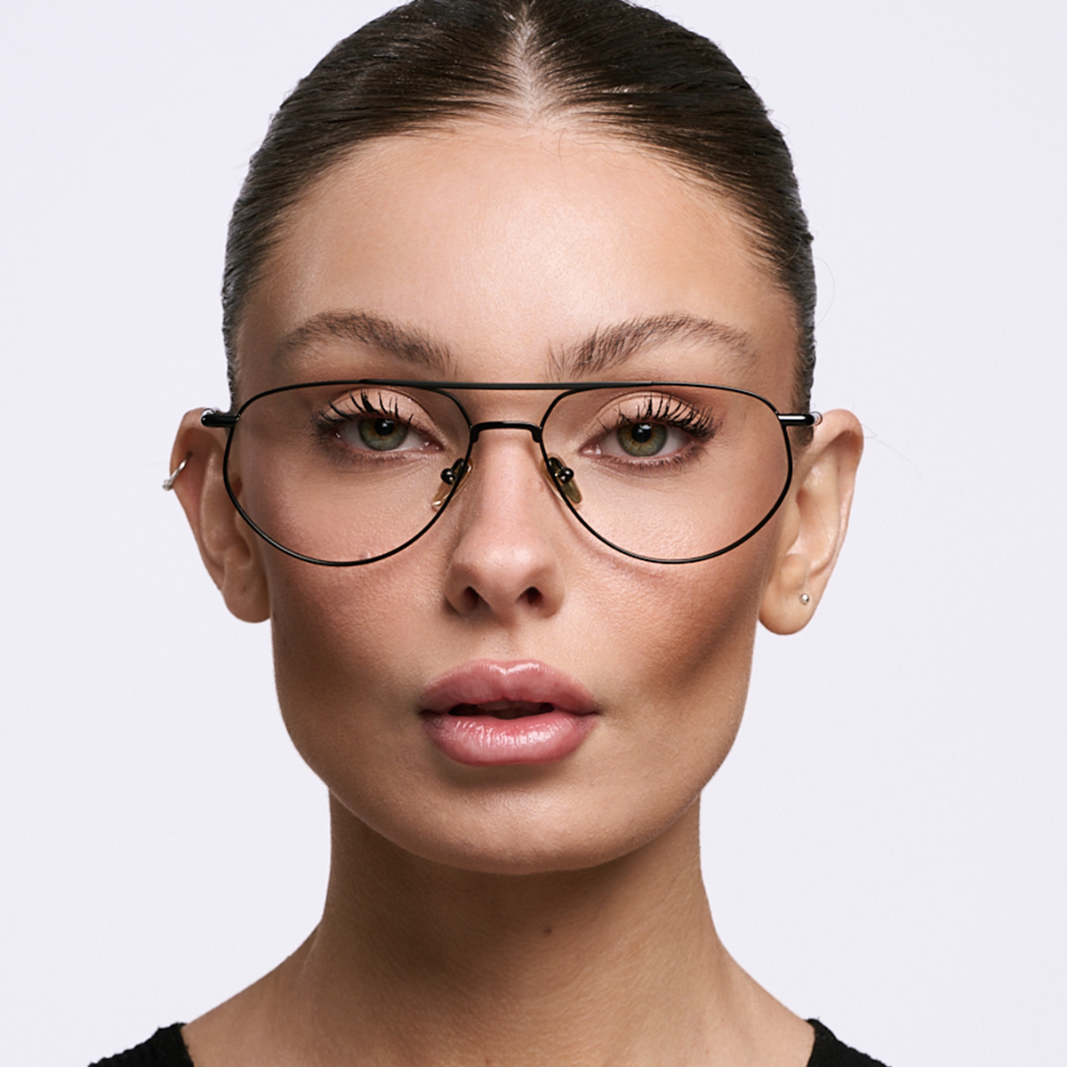 Armazon Petra Negro | Vista 3 | Infinit Eyewear