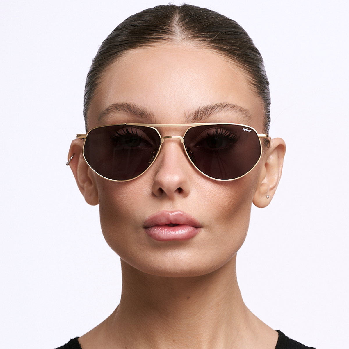 Petra Dorado Lente Gris