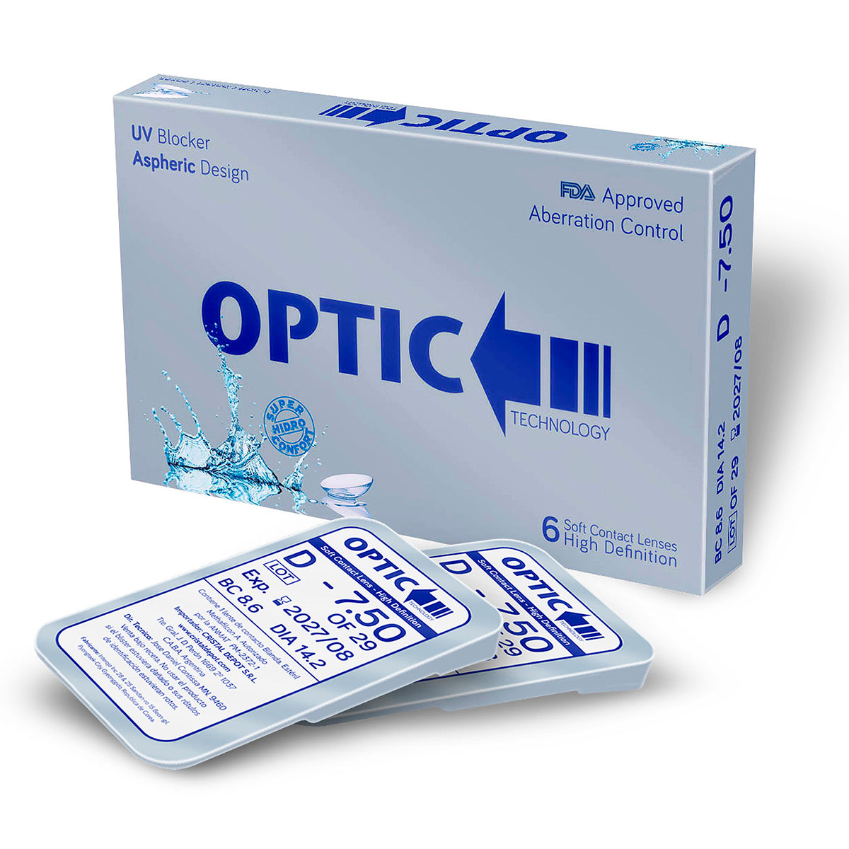 Lentes De Contacto Optic Hd Tech