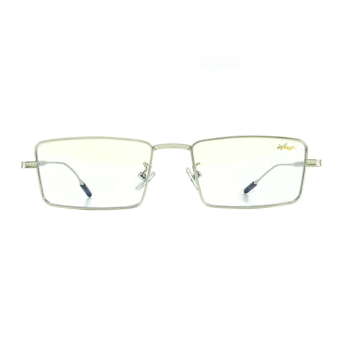 Anteojos Filtro Luz Azul Positano Plateado con Antireflejo