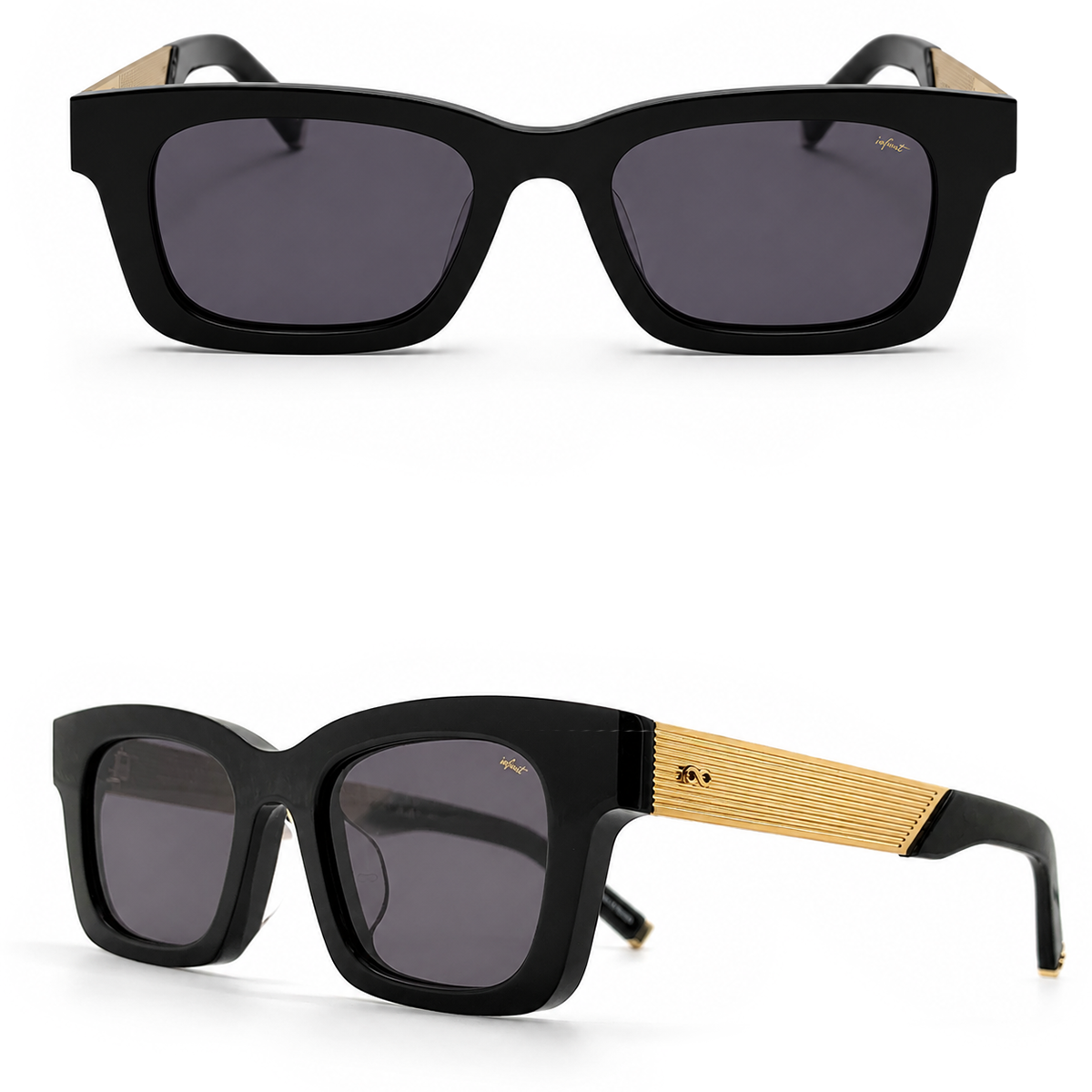 Rich Dorado Lente Gris