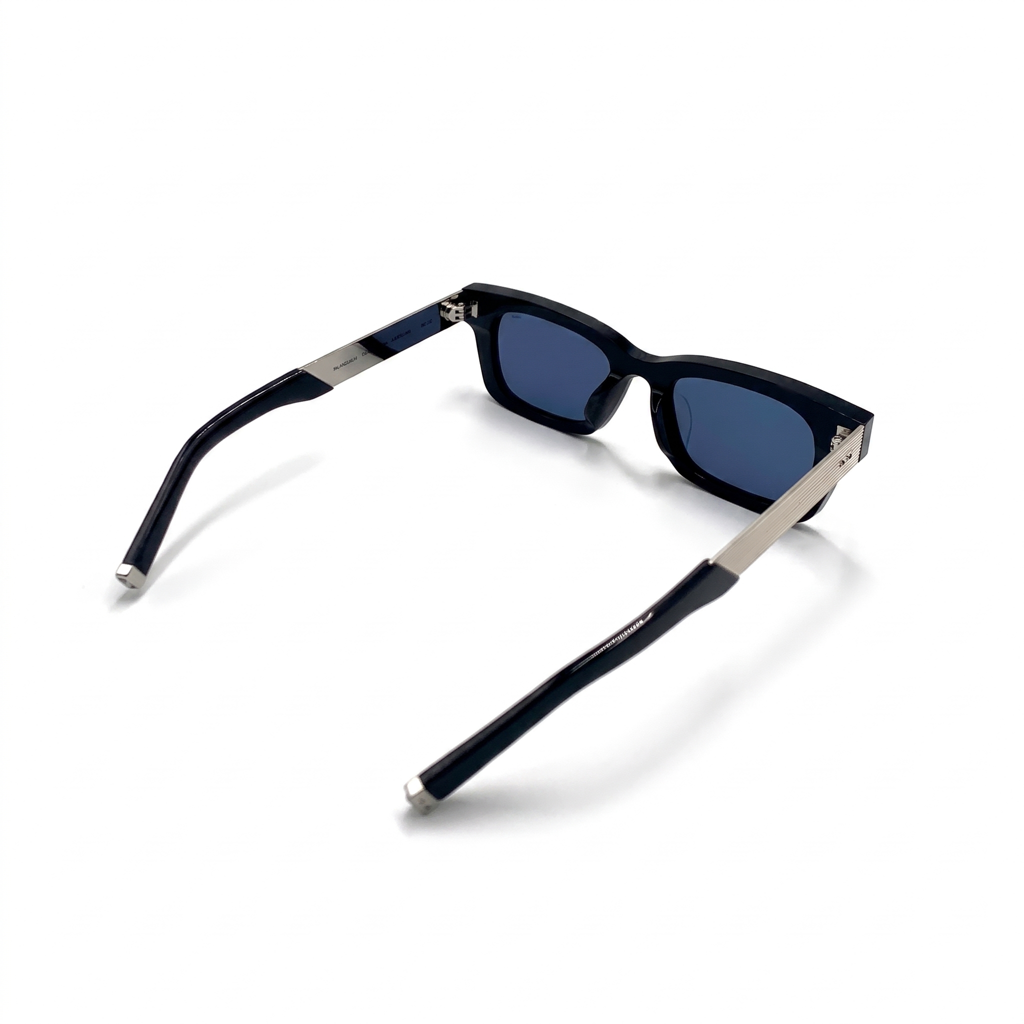 Rich Plateado Lente Azul