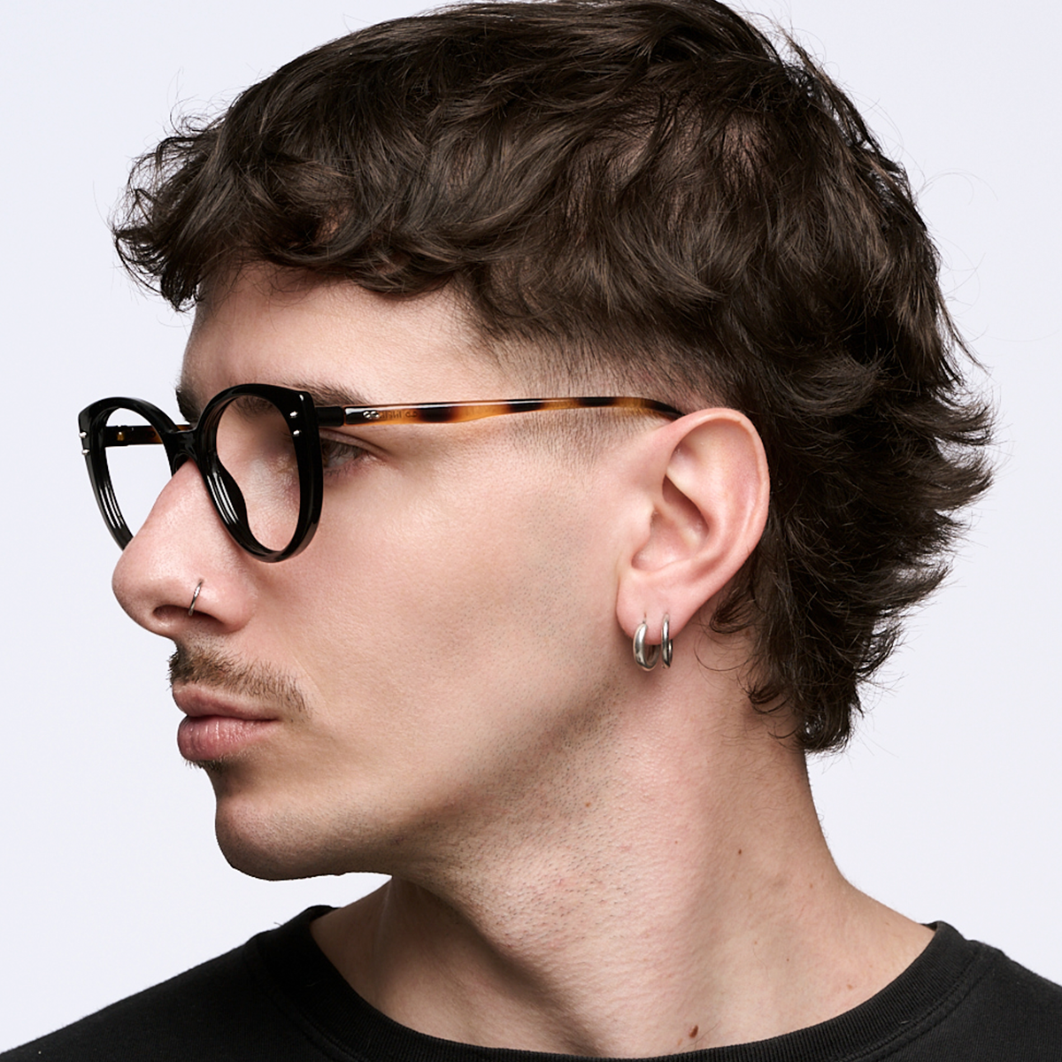 Armazon Roma Negro Brillo Carey