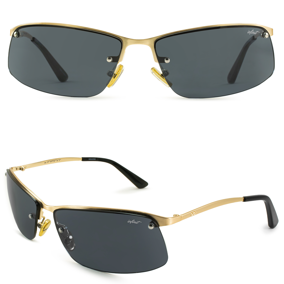 Santorini Dorado Lente Gris By Cale