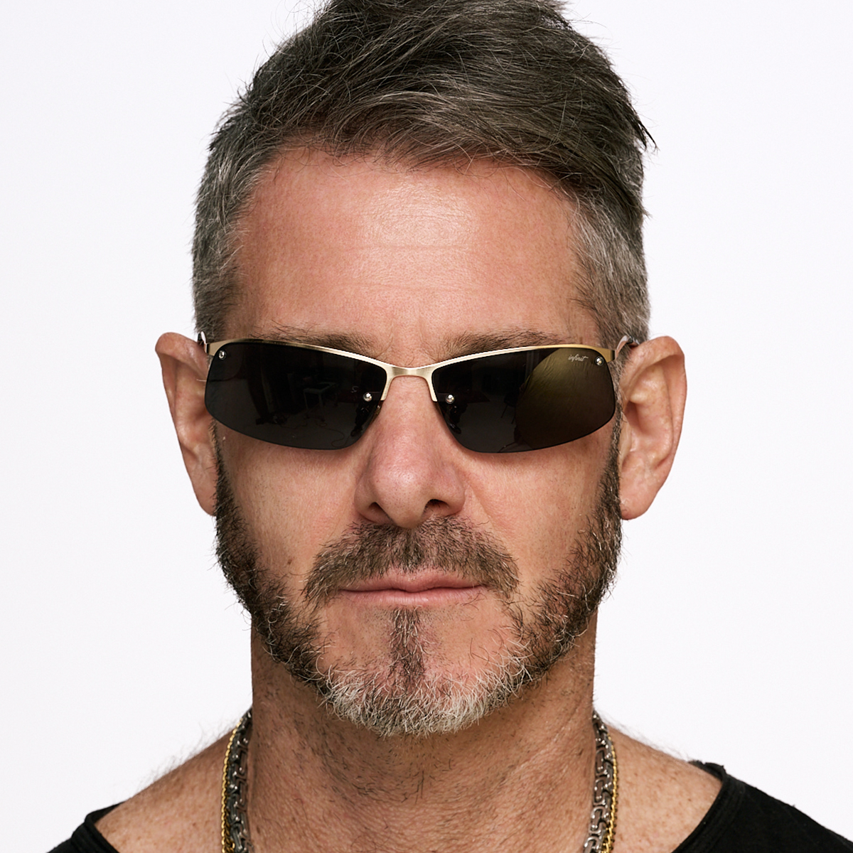 Santorini Dorado Lente Gris By Cale