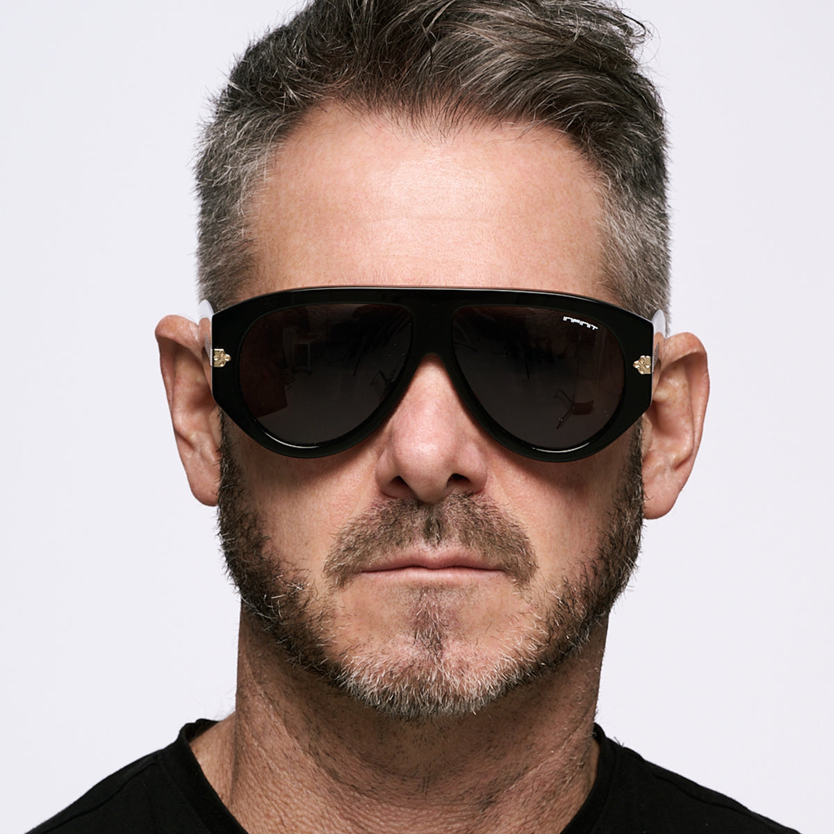 Smith Negro Brillo Lente Gris