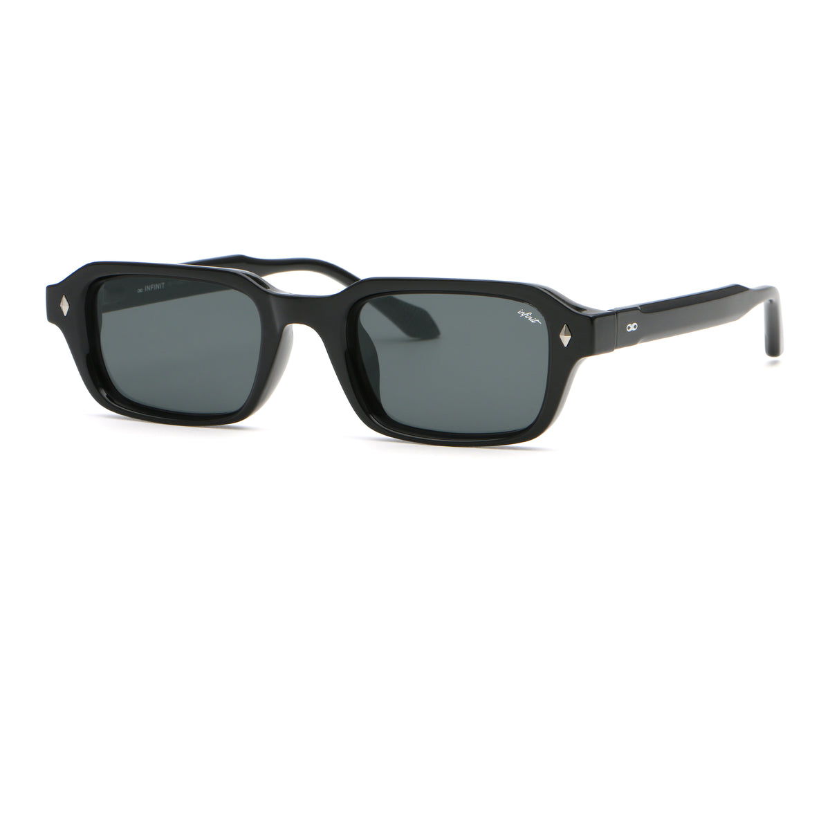 Soho Negro Brillo Lente Gris