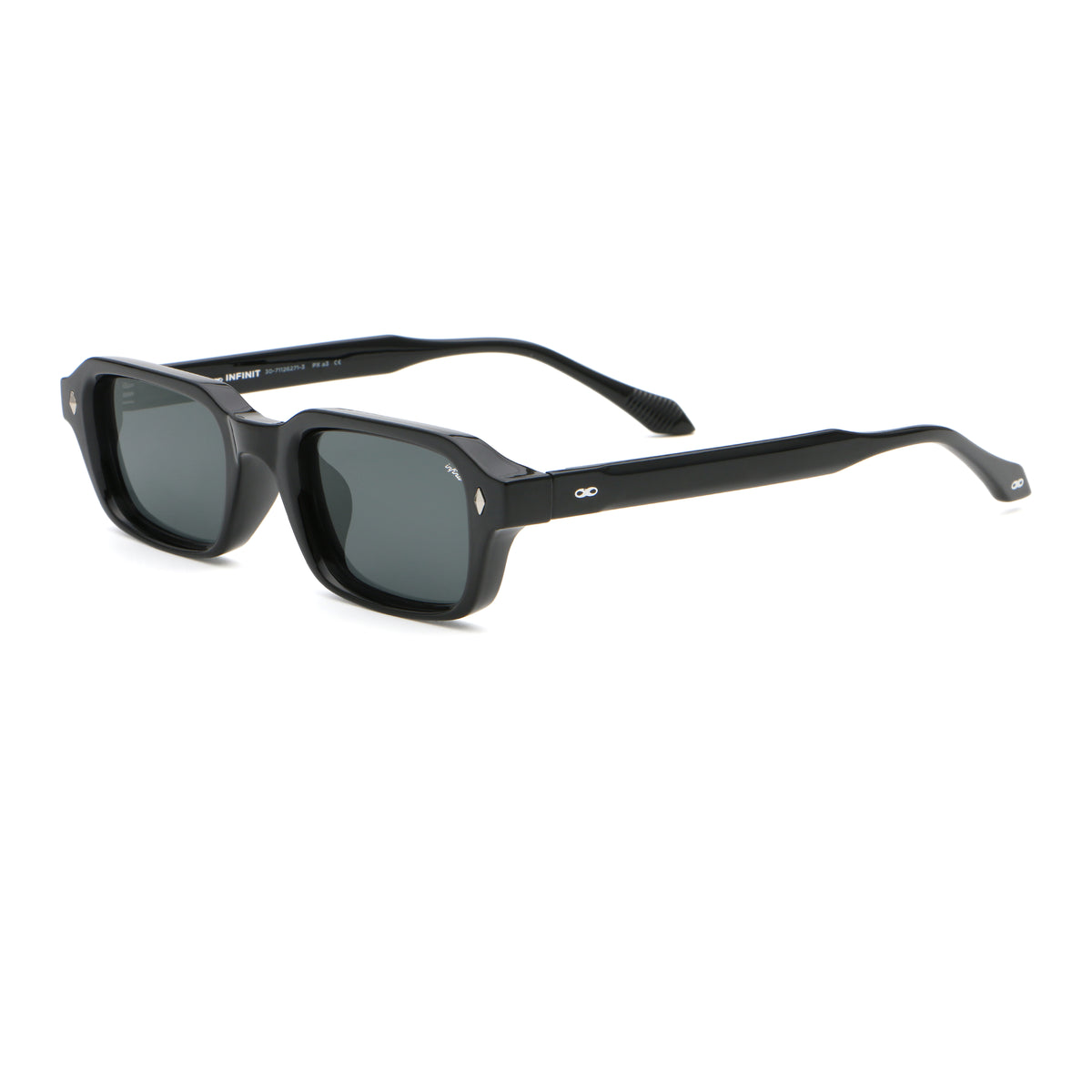 Soho Negro Brillo Lente Gris