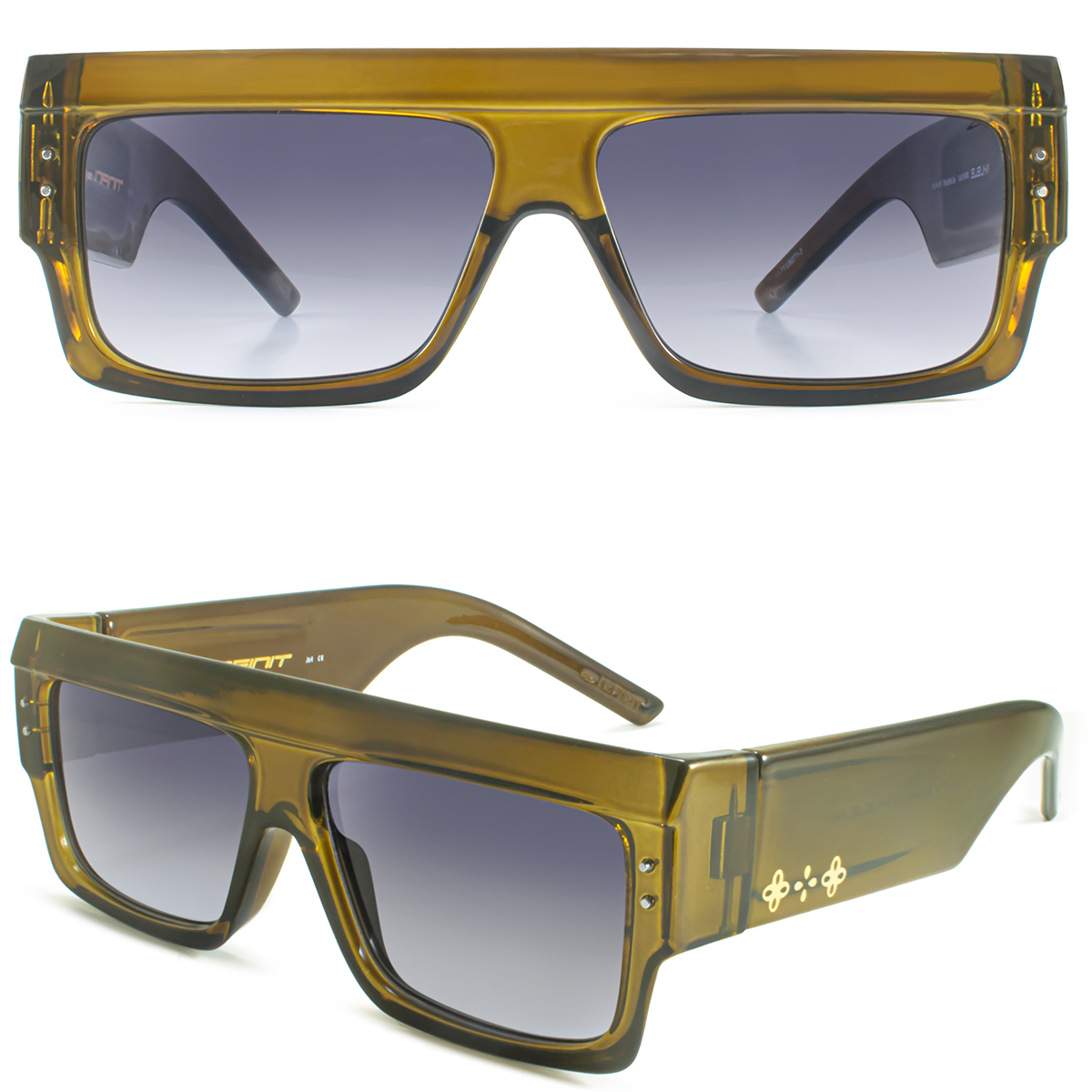 Suzuka Oliva Lente Gris Degrade