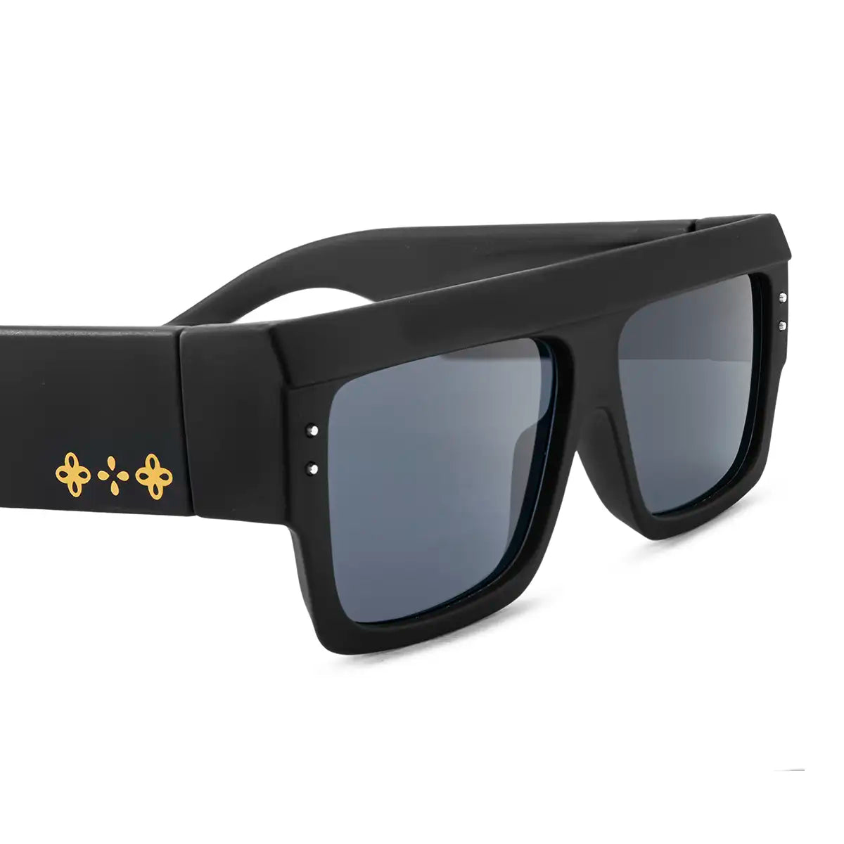Anteojos De Sol Suzuka Negro Mate Lente Gris