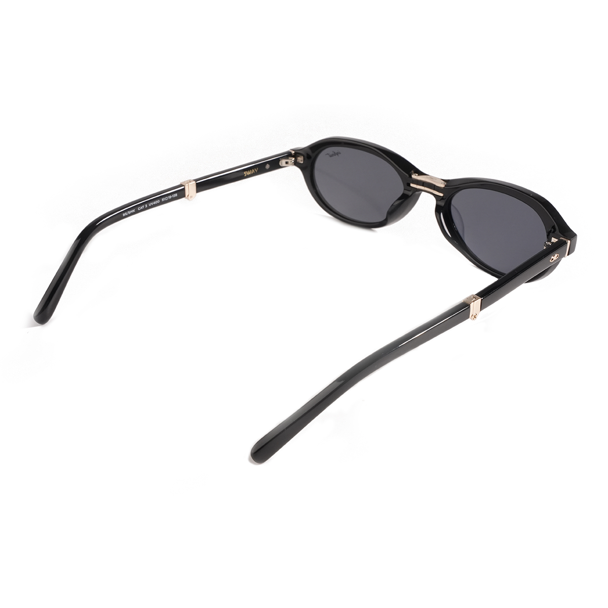 Sway Negro Brillo Lente Gris