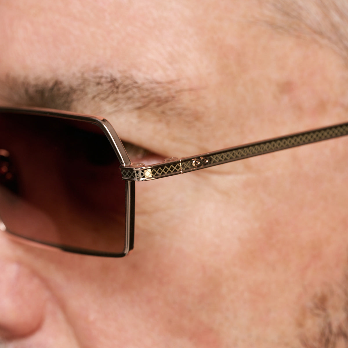 Tenere Dorado Rosado Lente Marron Degrade