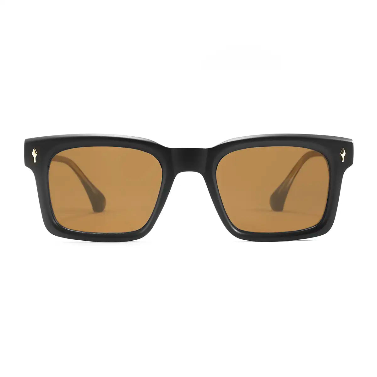 Trento Negro Mate Lente Marron By Pampita
