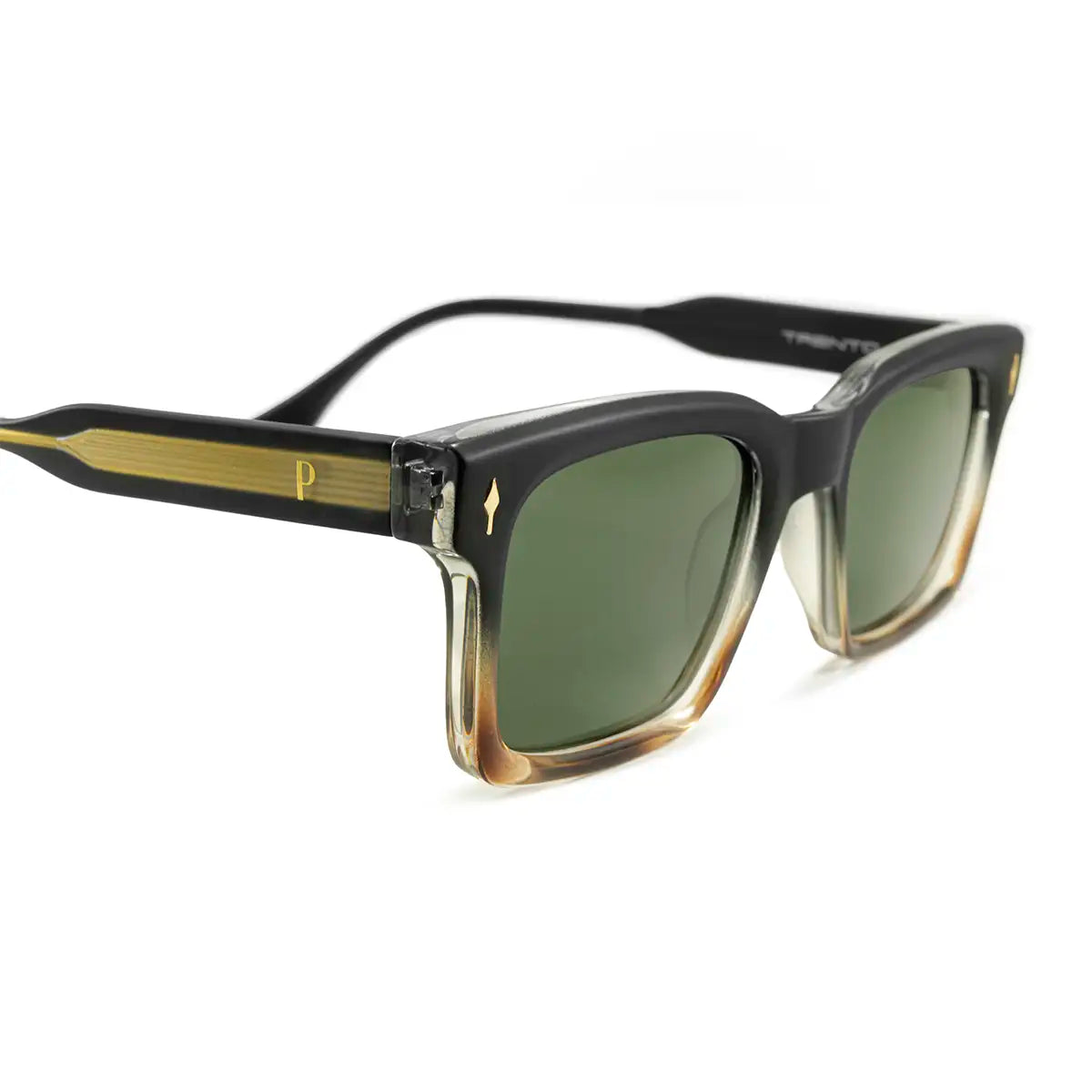 Trento Negro Mate Carey Lente Verde By Pampita