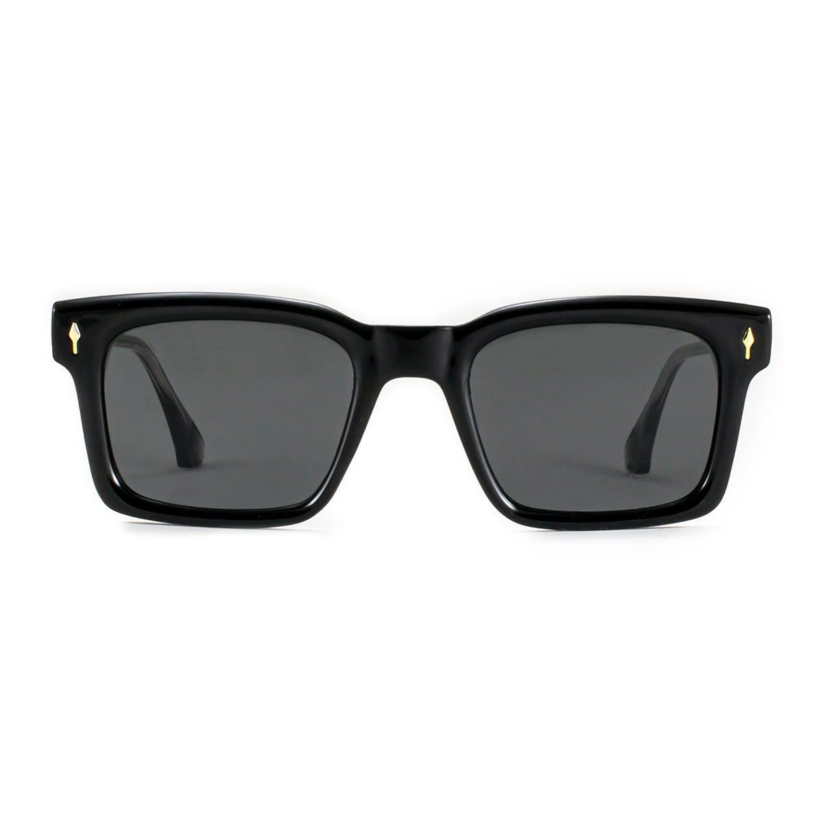 Trento Negro Brillo Lente Gris By Pampita