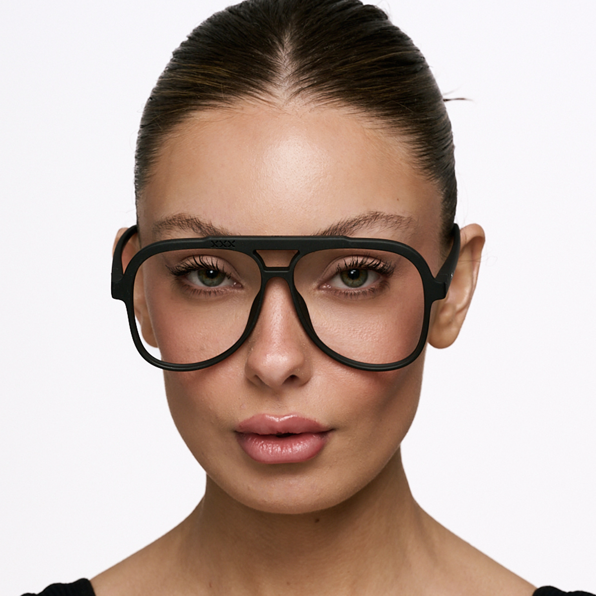 Anteojos Filtro Luz Azul Triple xxx Negro Mate