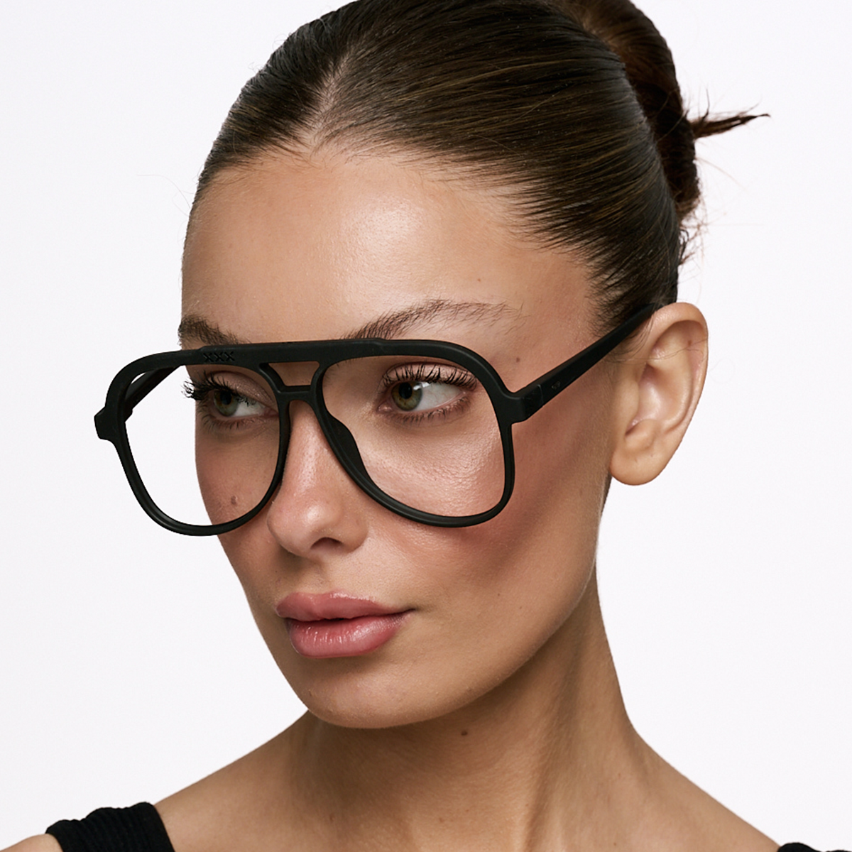 Anteojos Filtro Luz Azul Triple xxx Negro Mate