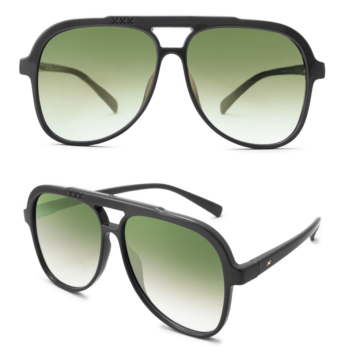 Triple Xxx Gris Lente Verde Degrade