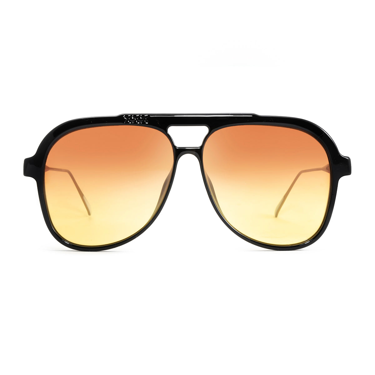 Triple Xxx Metal Negro Brillo Lente Sunset