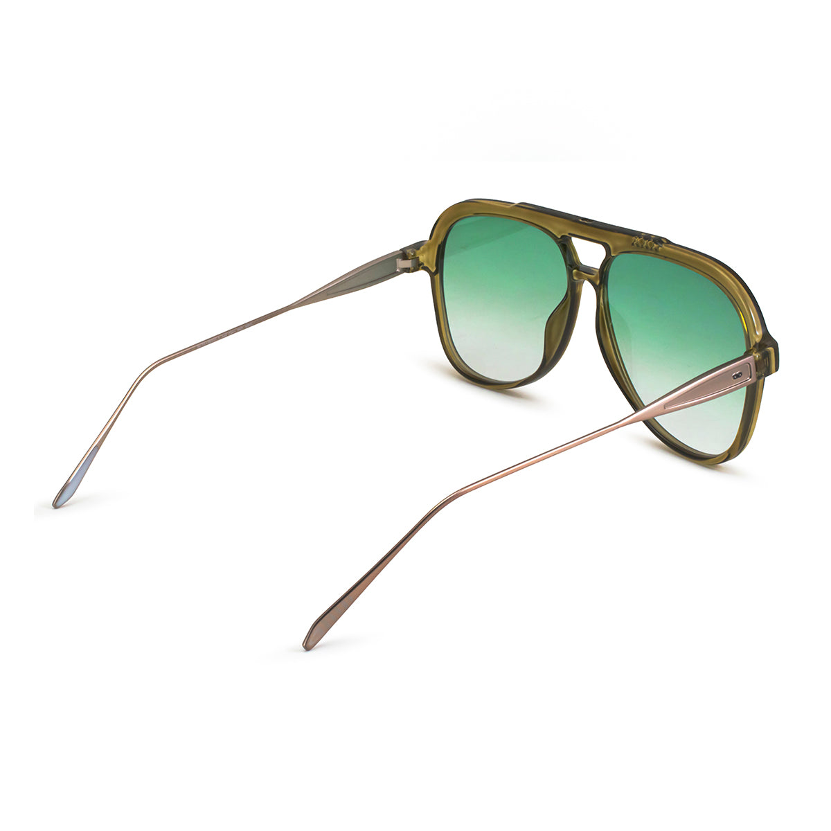 Triple Xxx Metal Oliva Lente Verde Degrade