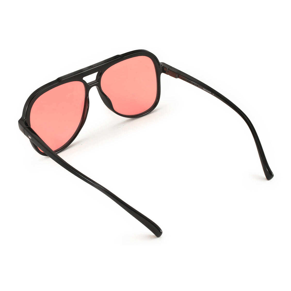 Triple Xxx Negro Brillo Lente Rosa