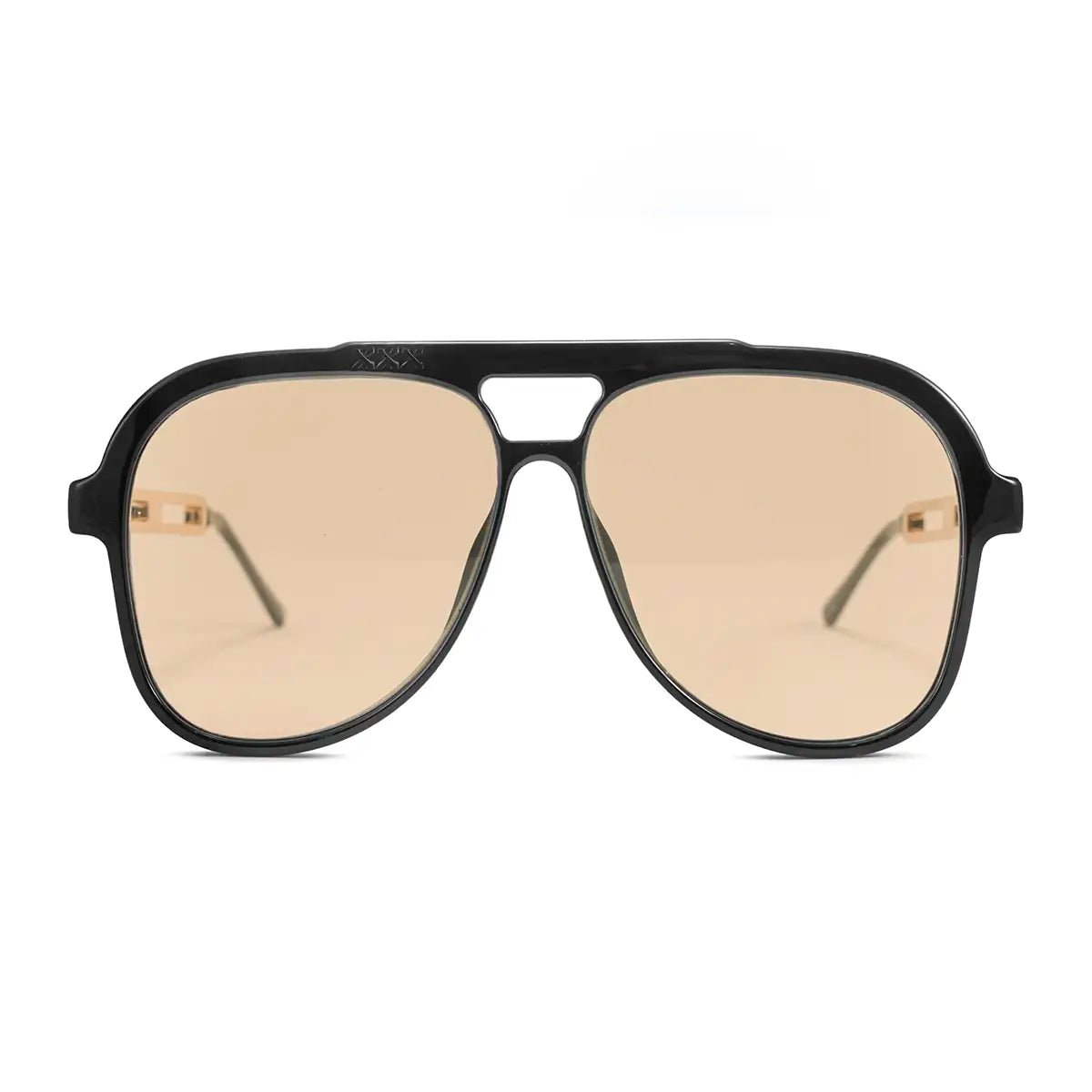 Triple Xxx Metal Doble Barra Negro Brillo Lente Tostado Edition