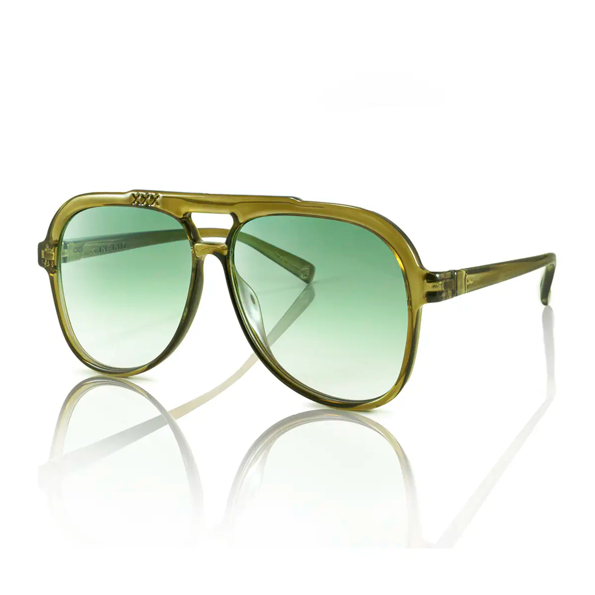 Triple Xxx Oliva Lente Verde Degrade