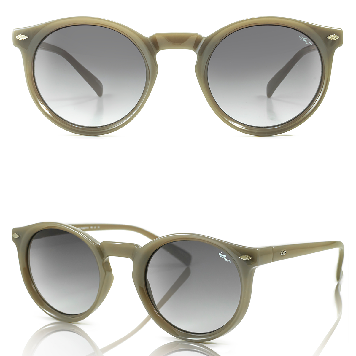 Tulum Milky Brown Lente Gris Degrade