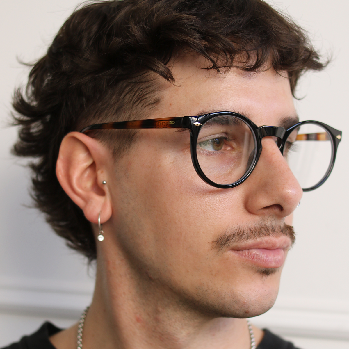 Armazon Tulum Negro Brillo Carey