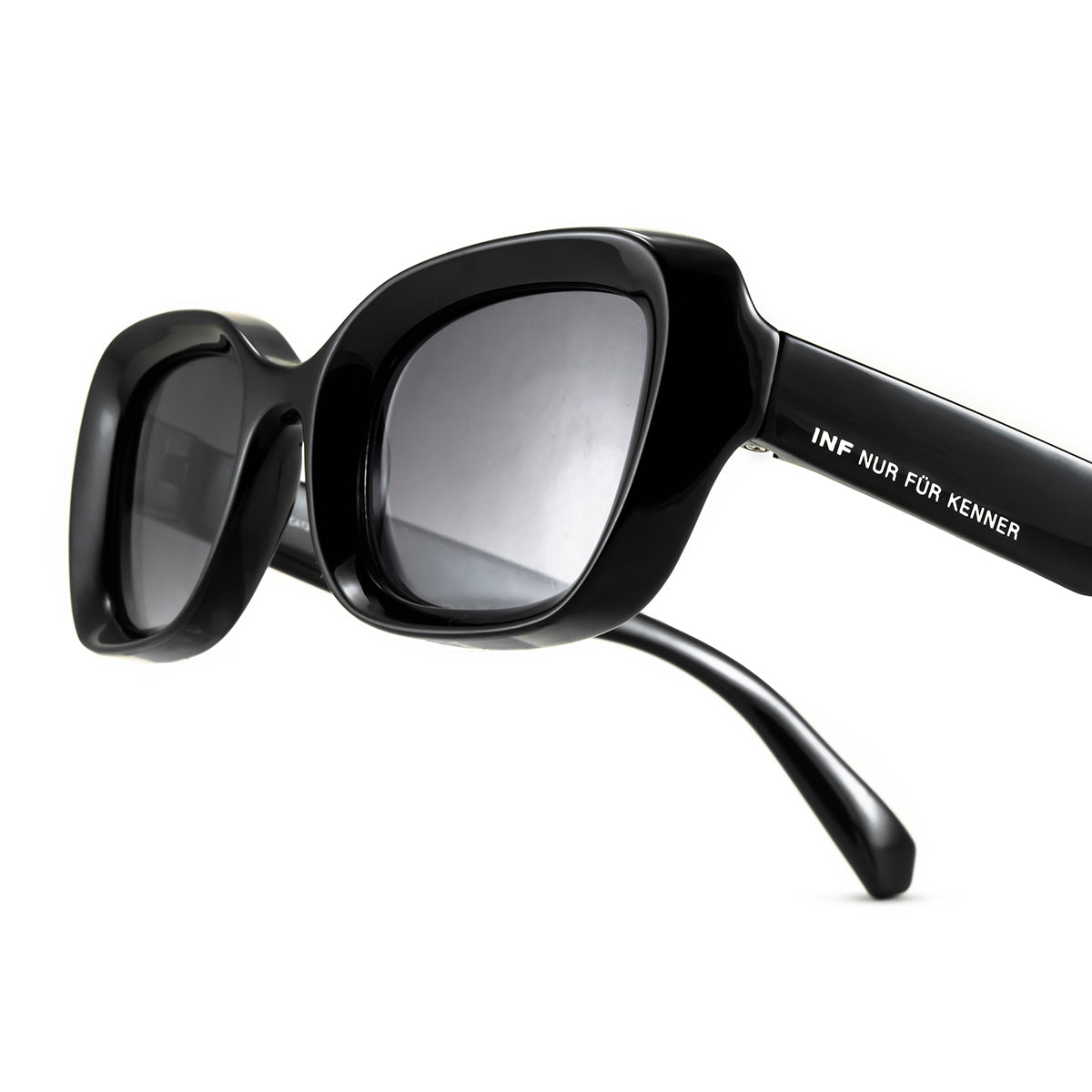 Turin Negro Brillo Lente Gris Degrade