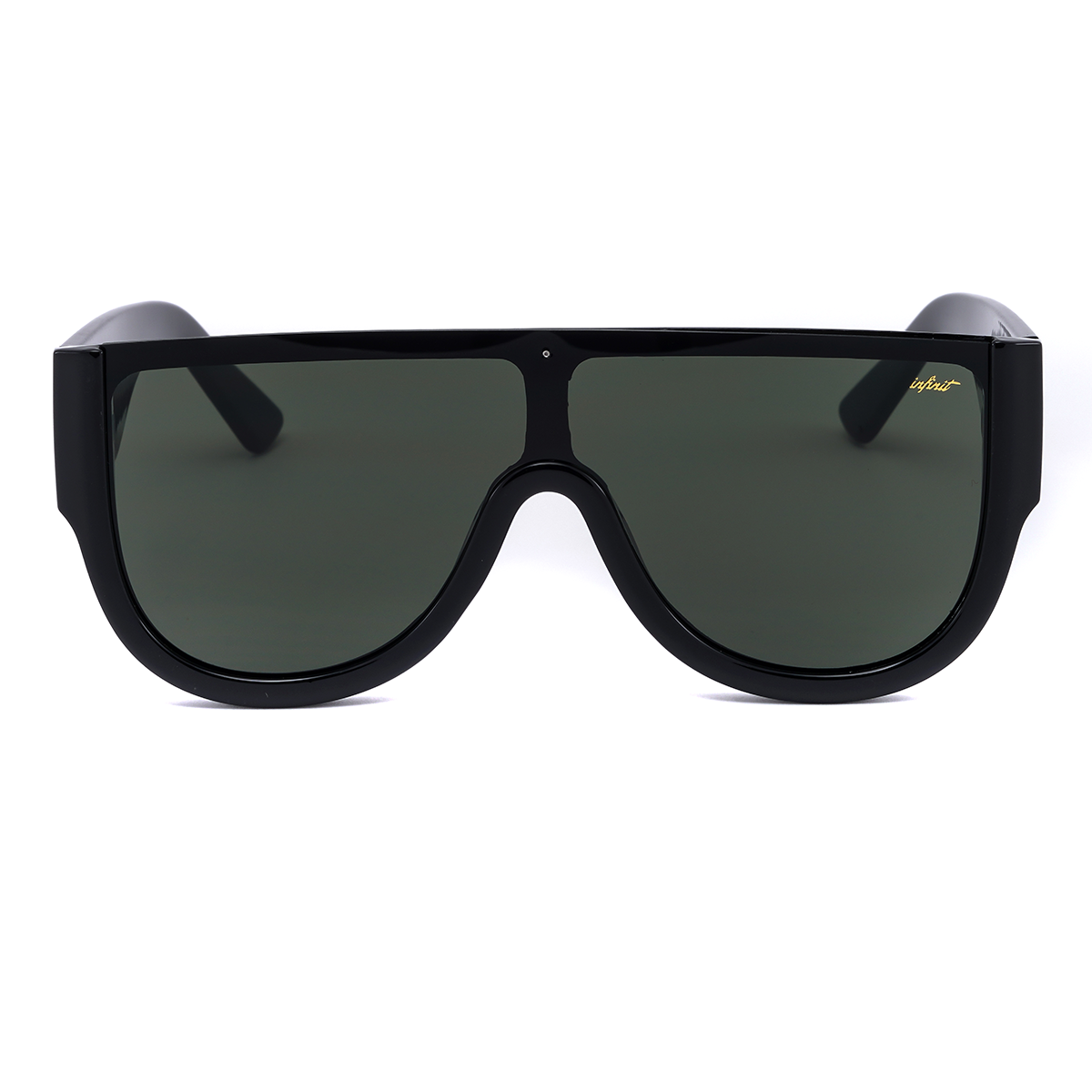 Veleno Negro Brillo Lente Verde By Pampita