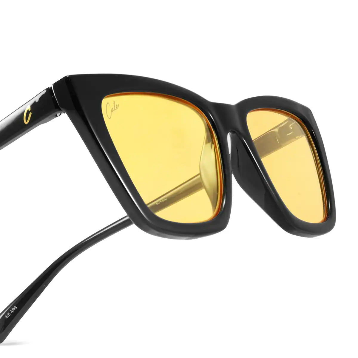 Vienna Negro Brillo Lente Amarilla