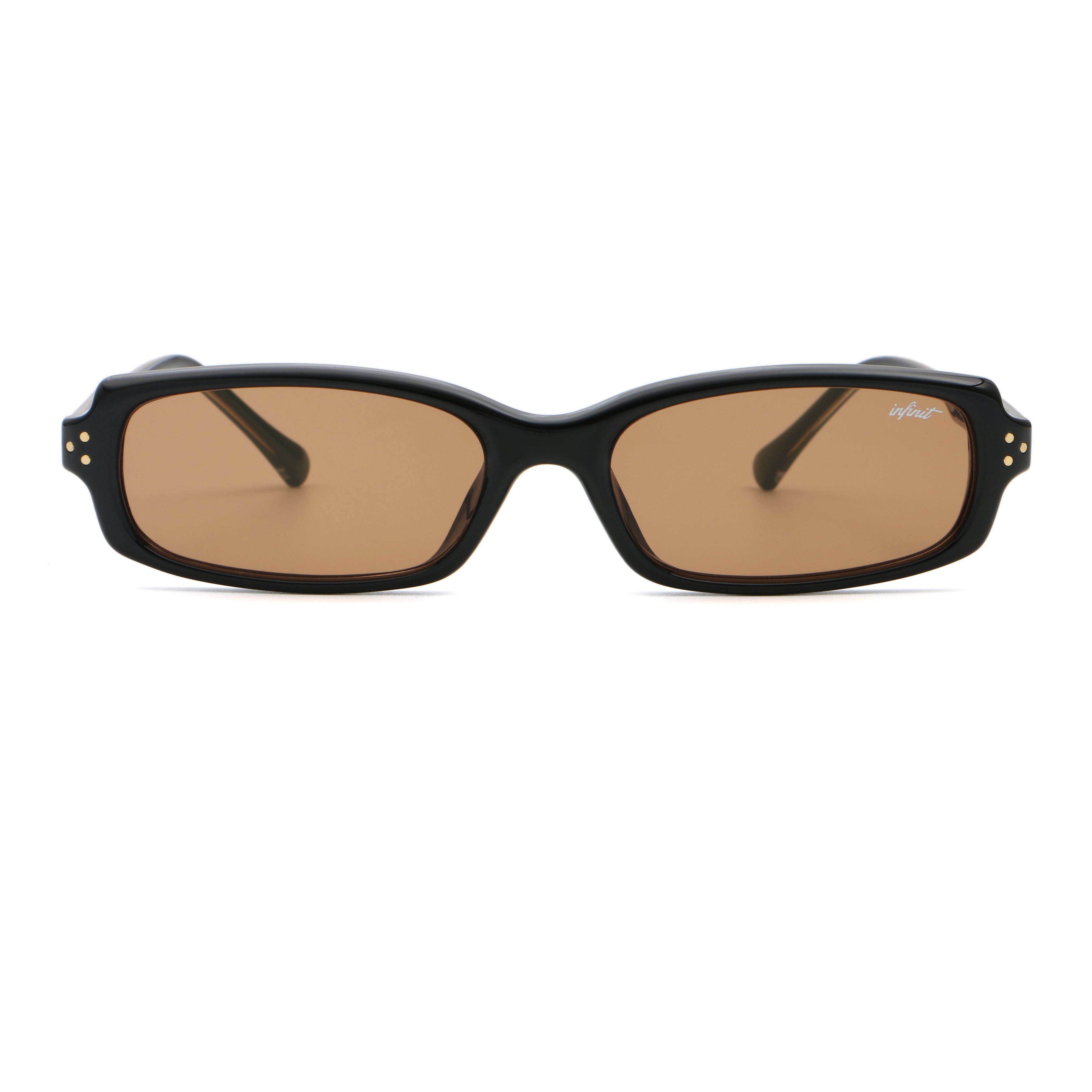 Virgil Negro Brillo Lente Marron