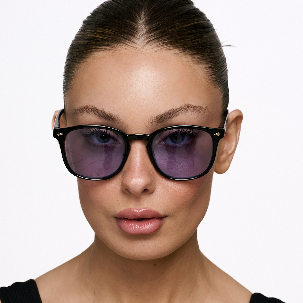 Xenote Negro Brillo Lente Blueberry