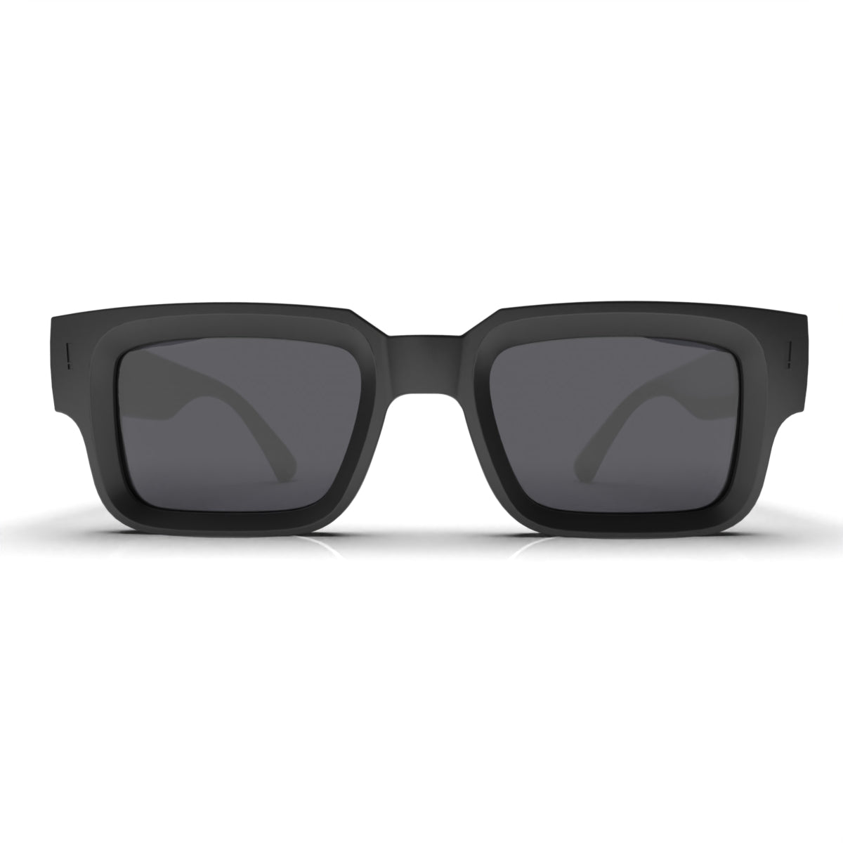 Anteojos De Sol Exclamation 3D Negro Mate Lente Gris Edicion Limitada