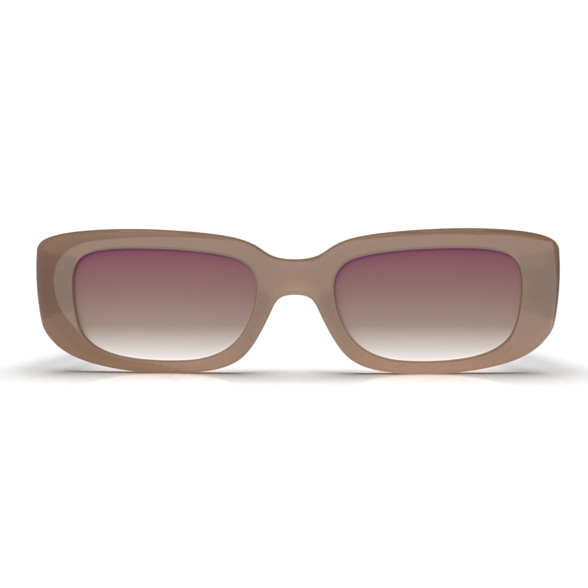 New York 3D Milky Brown Carey Lente Marron Suave Espejada Rosa Degrade