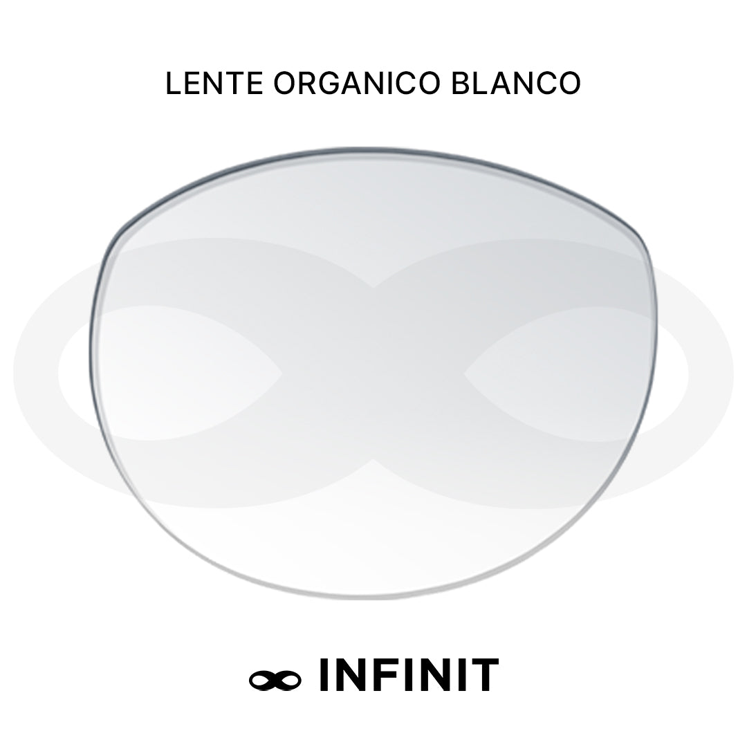 Lentes orgánicos blancos