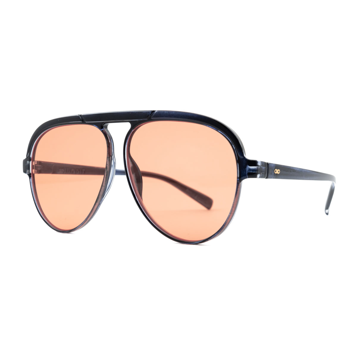 Paris Translucido Negro Lente Naranja