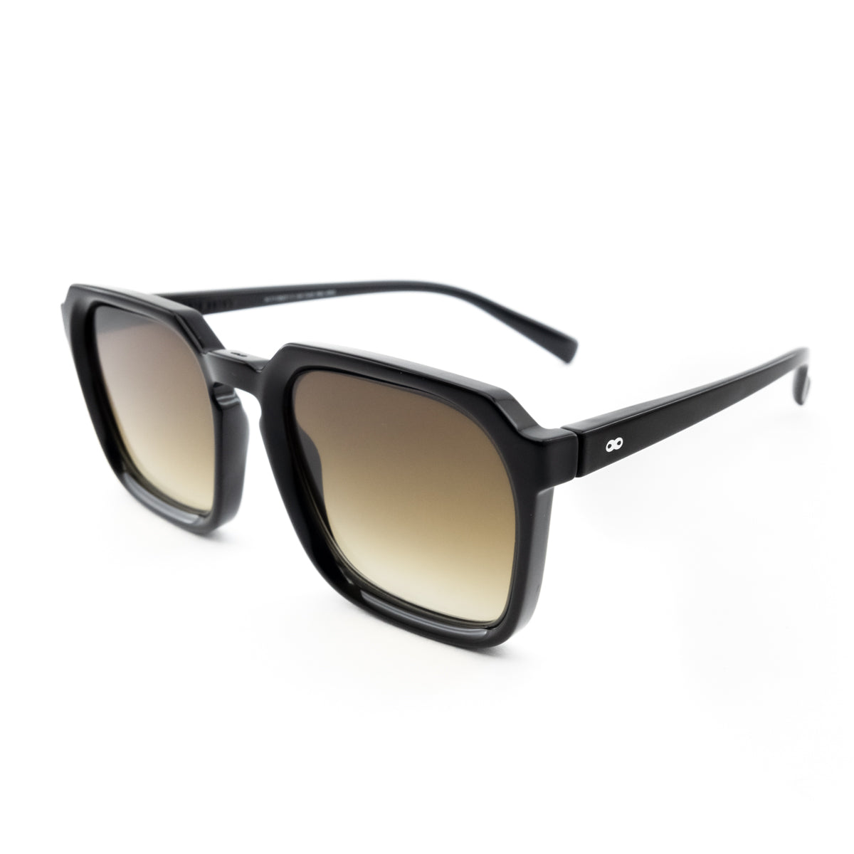 Monaco Negro Brillo Lente Marron Degradé