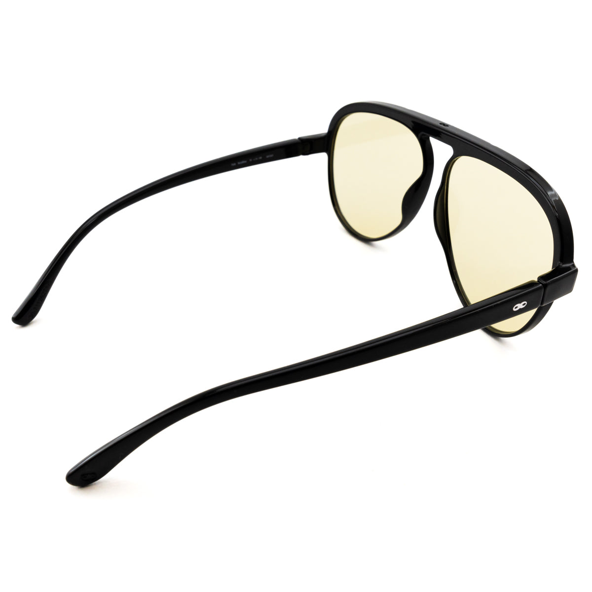 Paris Negro Brillo Lente Amarilla