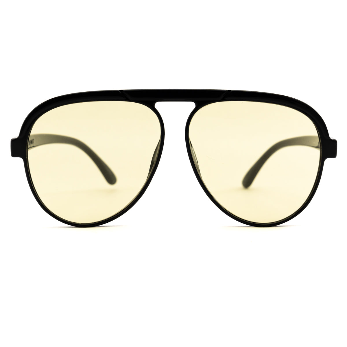 Paris Negro Brillo Lente Amarilla