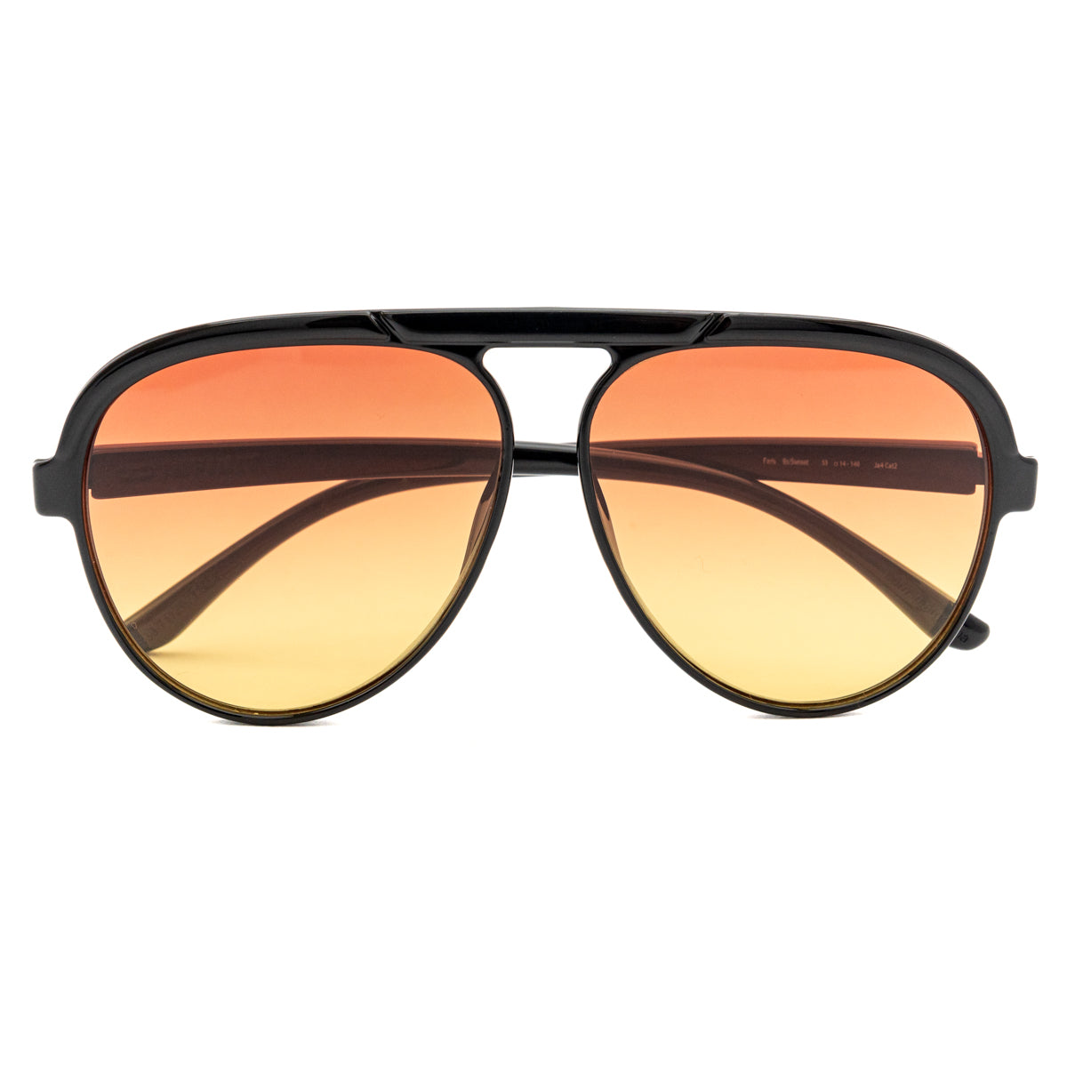 Paris Negro Brillo Lente Sunset Degradé