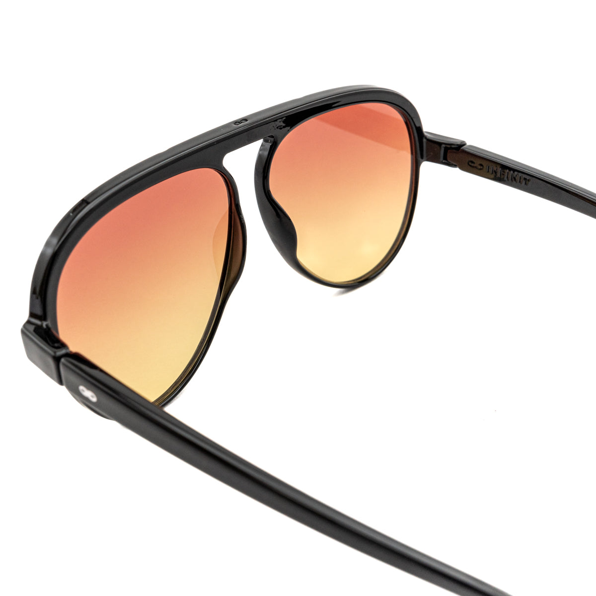 Paris Negro Brillo Lente Sunset Degradé