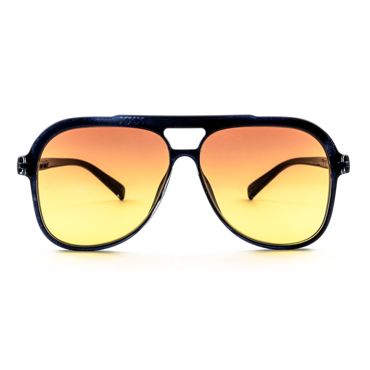 Triple Xxx Translucido Negro Lente Sunset Degrade