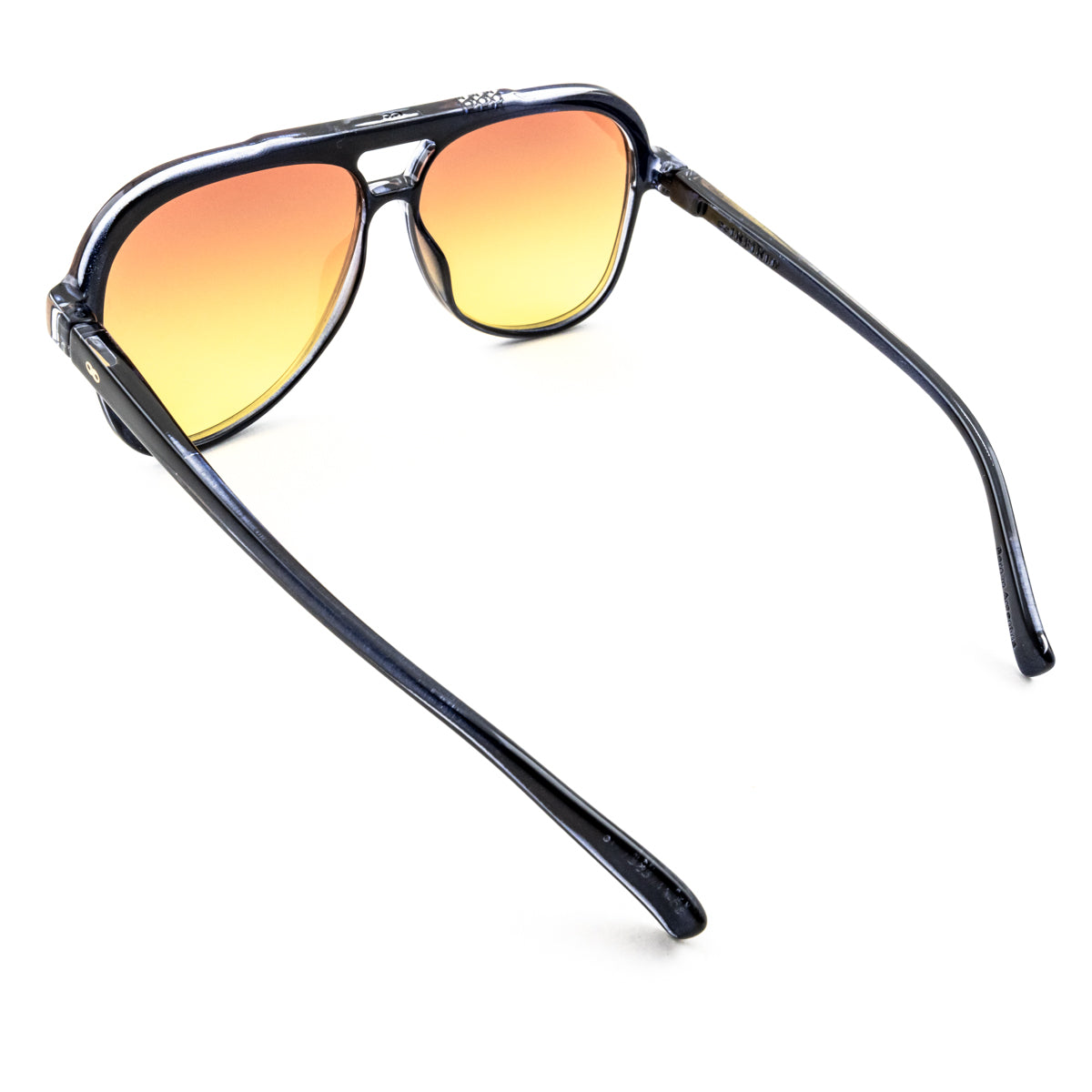 Triple Xxx Translucido Negro Lente Sunset Degrade