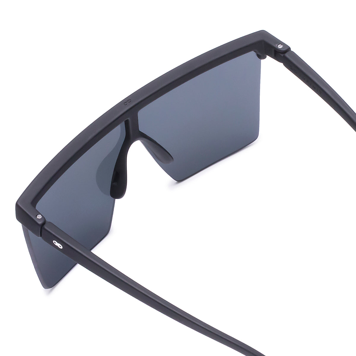 Anteojos De Sol Moscow Negro Mate Lente Gris