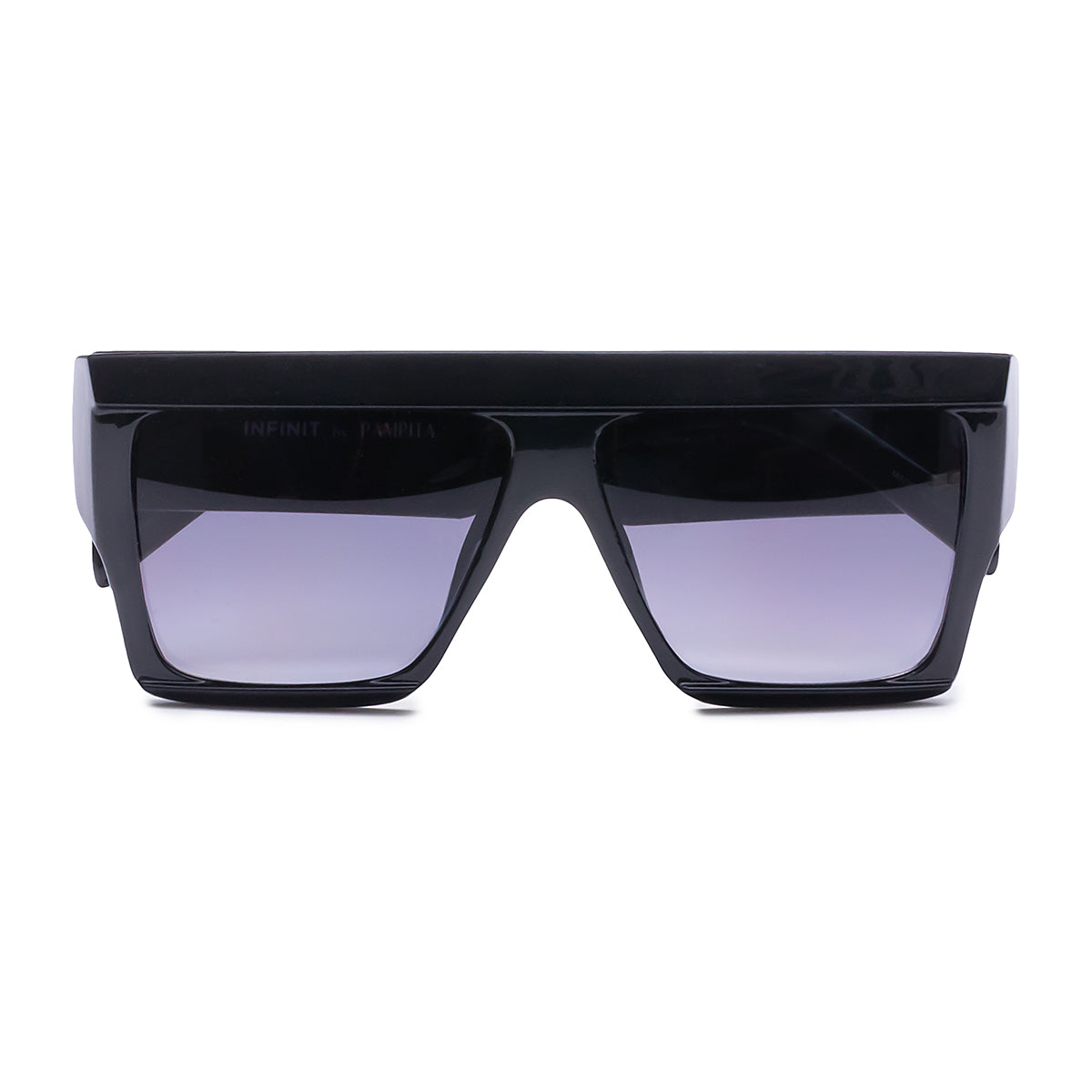 Ibiza Negro Brillo Lente Gris Degrade By Pampita