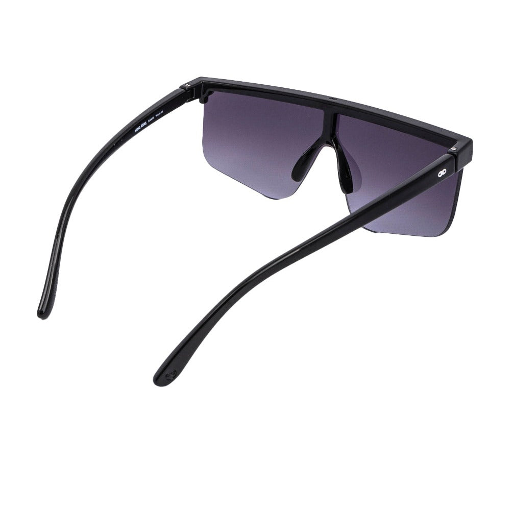 Hong Kong Negro Brillo Lente Gris Degradé