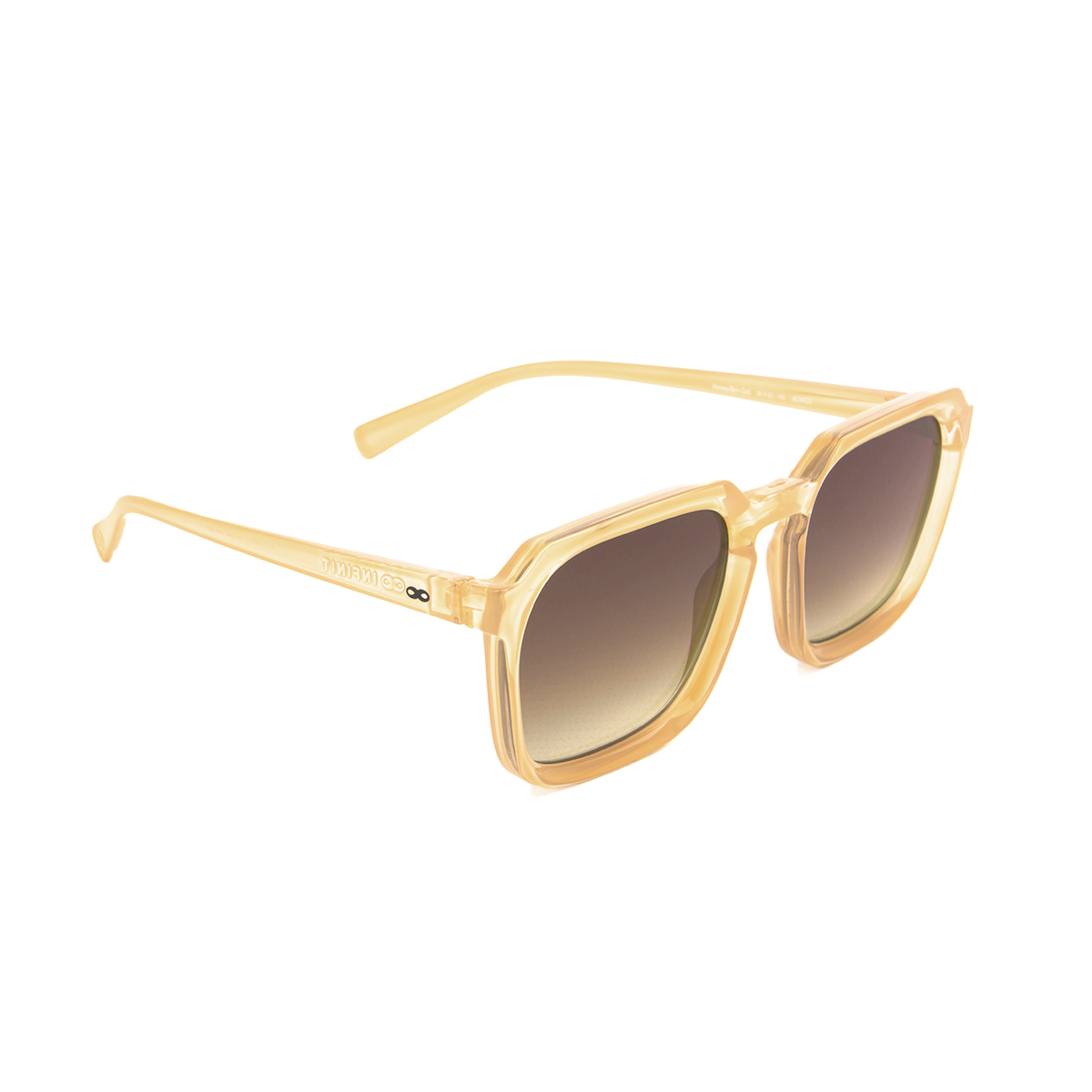 Anteojos De Sol Monaco Honey Lente Marron Degradé